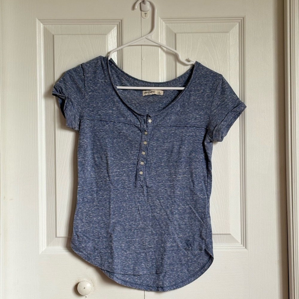 Blue Abercrombie shirt
